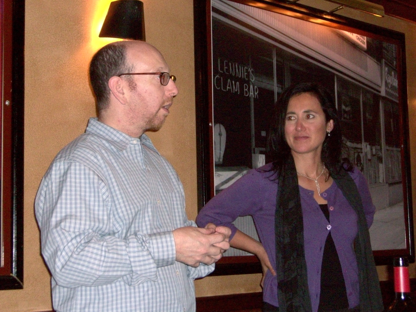 Wine class at London Lennies with Laura Catena.