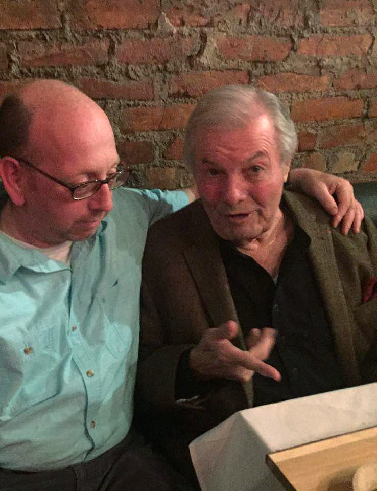 Speaking with the iconic Jacques Pepin.