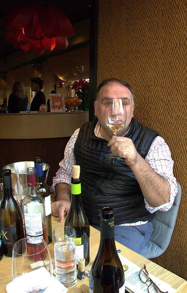 Legendary Chef and Humanitarian Jose Andres tasting our Spanish imports.